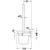 Duravit 99274600 - Zidna WC četka D-CODE, mat crne boje