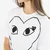 Majice Comme des Garçons PLAY Heart Logo Short Sleeve Tee UNISEX White S