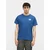ALPHA INDUSTRIES Majica temno modra/bela