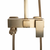 Komplet za prhanje REA JACK BRUSHED GOLD
