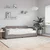 Vidaxl Dnevna postelja z vzmetnico taupe 80x200 cm blago
