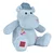 Plyšový hrošík so šiltovkou Cali Dreamin Hippo Histoire d’ Ours modrý 38 cm od 0 mes