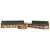 Set vanjskih sofa 9 kom. Prirodna i antracit