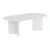 Nordure Klub sto Sable, 119x60x40cm, Beli