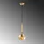Opviq Luster King-11453, 15x15x49cm, 40W E14