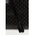 Calvin Klein Ročna torba Emblem Aop Drawstring Bucket LV04F3785G Črna