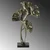 Aberto Design Dekorativna figura Three Leaf, Šarena