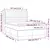 Vidaxl Box spring postelja z vzmetnico temno rjav 140x190 cm blago