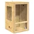Terarij Smeđa 50 x 50 x 130 cm OSB