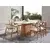 Hanah Home Trpezarijski sto i stolice Soho, 170x90x75 cm, 6 stolica, Beli