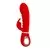 Vibrator Super Soft Prescott, 20cm, Crveni