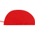 Satenski turban za kosu sa dve strane Satin Red