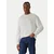 CALVIN KLEIN MEN'S ZIP-UP SWEATSHIRT WHITE