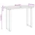 Vidaxl Konzolna miza Rjava 100 x 35 x 75 cm Trden tikov les