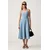Marella obleka A-kroja denim MLSSAX