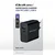Qoltec polnilnik Super Fast PD 45W 5-20V 2.25-3A 1xUSB tip C 1xUSB 1 kos.