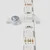 LED traka 2 pcs Crna i prozirna 350 mm Bakar i plastika