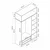 Hanah Home Garderober Minar 235, 135x235x52 cm, Braon