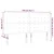 Vidaxl LED posteljno vzglavje temno zeleno 200x5x118/128 cm žamet