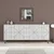 Hanah Home Dune 183 Komoda, Belo-Crna