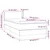 Vidaxl Box spring postelja z vzmetnico črna 90x200 cm blago