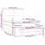 Vidaxl Box spring posteljni z vzmetnico temno siv 140x190 cm blago