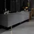 Hanah Home TV komoda Tenon, 213,2 cm, antracit / zlatna