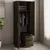 Hanah Home Ormar Merlin 2, 60x171,8x45 cm, , Braon