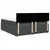 Vidaxl Box spring postelja z vzmetnico temno siva 200x200 cm blago