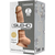 Realistični dildo s testisima boje kože 17,5 cm – SilexD, model 1