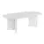 Nordure Klub sto Sable, 119x60x40cm, Beli