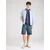 Abercrombie & Fitch Majica CITIES temno modra/bela