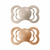 BIBS Supreme Cucle, Silikonske, 6-18m, 2 komada, Sage & Ivory