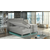 Boxspring postelja Basilio LED - 180x200 cm
