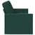 vidaXL 3-sedna sofa Temno zelena 190 x 81 x 82 cm Blago