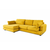 ATELIER DEL SOFA Ugaona garnitura River Corner Left (Chl 2R) Olive Green