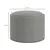 Homestar Okrogla shranjevalna tabure 56x56x42 cm siva