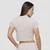 GymBeam Ženska majica Agile Cropped Desert