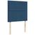 Vidaxl Box spring postelja z vzmetnico modra 100x200 cm blago