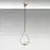 Opviq Luster Mudoni-Mr-937-1, 15cm, IP20, Belo-zlatne boje
