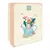 Plyšový zajačik na maznanie Lapin Ciboulette Flat Comforter Doudou et Compagnie v darčekovom balení 27 cm od 0 mes DC4207
