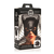 Master Series Dungeon Demon Bondage Mask with Horns Black
