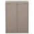 vidaXL Vrtna omara rjava 65x45x88 cm PP