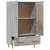 Visoka komoda boja hrasta sonome 70x31x115 cm konstruirano drvo