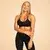 BeastPink Grace Sports Bra Black