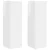 TV zidni ormar Zidne 2 pcs Sjajno bijelo 30 x 31 x 100 cm