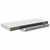 Plutajuće zidne police 4 kom bijele 60 x 23,5 x 3,8 cm MDF