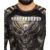 Venum Invader Long Sleeve Rashguard, Black/Sand - M