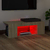 TV ormarić s LED svjetlima boja hrasta sonome 90 x 39 x 30 cm