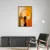 Canvas Slika na platnu Spokojstvo u haosu, Sa ramom, 100 x 150 cm, Crni